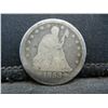 Image 1 : 1853 Arrows Seated Quarter