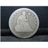 Image 1 : 1858 Seated Quarter