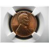 Image 2 : 1958 Lincoln Cent NGC MS66 RED