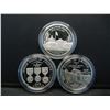 Image 2 : (3) Silver Dollars U.S Veterans  Commems