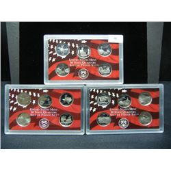 2003,04,06 50 State Quarters Silver Proof Sets (15) Silver Quarters!!