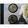 Image 2 : First Day Issue James Madison Coin Cover Series
