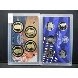 2008 US Mint Proof Quarters Set+ Presidential Proof Coin Set Adams, Monroe, Jackson, Van Buren