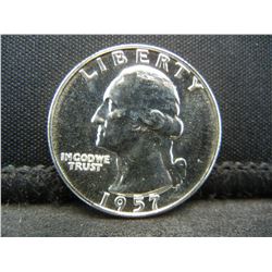 1957 Gem Proof Silver Quarter