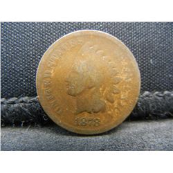 1878 Indian Cent Semi Key Date