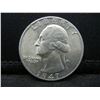 Image 1 : Uncirculated 1947 Silver Quarter Nice Luster