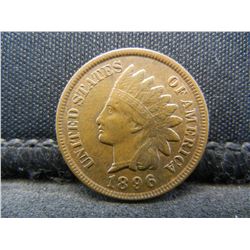 1896 Indian Cent Full Liberty Nice