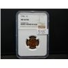 Image 2 : 1956,56d,57,57d Lincoln Cents NGC MS66 RED