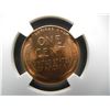 Image 9 : 1956,56d,57,57d Lincoln Cents NGC MS66 RED