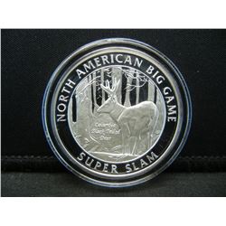 1 oz Silver Round Art Bar