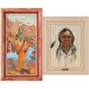 Image 1 : Native American Art, 2 Paintings  (117051)