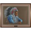 Image 1 : Framed Wm A Moore, Paiute Heritage  (87602)