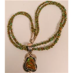 Manassa Turquoise Necklace  (117001)