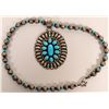 Image 1 : Turquoise Pendant Necklace  (117002)