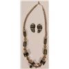 Image 1 : Silver Barrel Necklace Set  (117006)