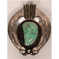 Navajo Turquoise Buckle  (117020)