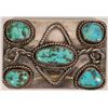 Image 1 : Vintage Navajo Belt Buckle  (117024)