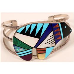 Zuni Bear Fetish Bracelet  (117032)