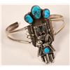 Image 1 : Turquoise Kachina Bracelet  (117035)