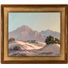 Image 1 : Desert Near Palm Springs – Painting by Kathi Hilton  (115338)