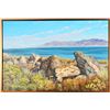 Image 1 : Pyramid Lake, Nevada – Painting by Mick McGinty  (115332)