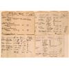 Image 1 : Central Pacific Railroad Way-Bills for Items Shipped to Bodie  (115602)
