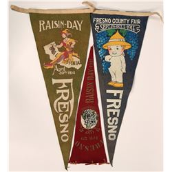 Fresno Raisin Day Pennants 1911-14  (115702)