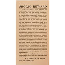 Fresno Wanted Poster  (117255)