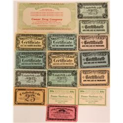 Merchandiser Scrip from Fresno, CA  (116198)
