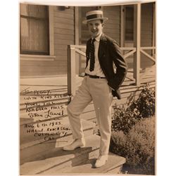 Stan Laurel Autographed Photo  (116685)
