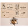 Image 1 : Madera County Sheriff's Posse Badge  (116489)