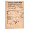 Image 2 : Corpse Waybill and Related Documents - Mendocino Outlaws  (86319)