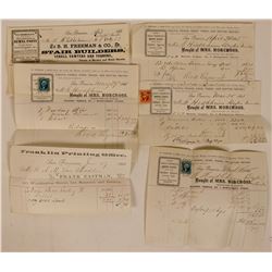 1860s San Francisco Billheads  (113180)