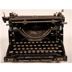 Type writer / Underwood # 5  (109738)