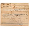 Image 1 : Virginia and Truckee Railroad passenger way-bills 1880  (115182)