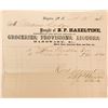 Image 1 : BP Hazeltine Billhead, Dayton, Nevada Territory  (113185)