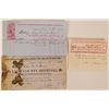 Image 1 : Three Different Billheads for the Lyon County Sentinel  (113186)