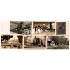 Image 1 : Pyramid Lake Dude Ranch Real Photo Postcards  (115737)
