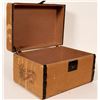 Image 2 : Antique Virginia City Masonic Trunk for a Comstock Miner   (77854)