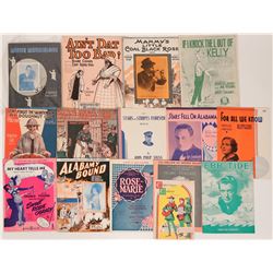 Collection of Sheet Music  (116686)