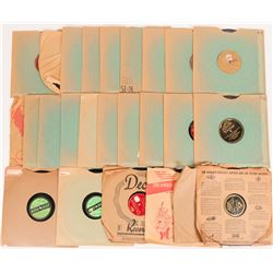 Small 78 rpm Record Group  (116676)