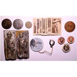 Early movie ephemera and tokens  (109023)