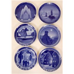 Souvenir Plate Collection (6)  (115386)