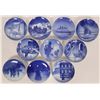 Image 1 : Bing & Grondahl Christmas Souvenir Plate Collection 1930-39 (10)  (115378)