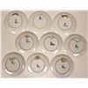 Image 2 : Royal Copenhagen Christmas Plates: 1945, 1946, 1947, 1948, 1949, 1950,1951, 1952, 1953 Collection of