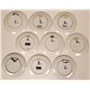 Image 2 : Royal Copenhagen Christmas Plates -Misc. lot Nine plates: Jul 1947,1949,1950, 1951 and 1952, 1925, 1