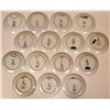 Image 2 : Royal Copenhagen Blue Christmas Plates : 1960,1961,1962, 1963,1964, 1965,1966, 1967, 1968, 1969,1970