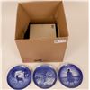 Image 1 : Royal Copenhagen Christmas Souvenir Plate Collection (8)  (115379)