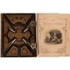 Image 1 : Holy Bible 1879 Pictorial, Carved Leather Boards Hard Bound  (116740)