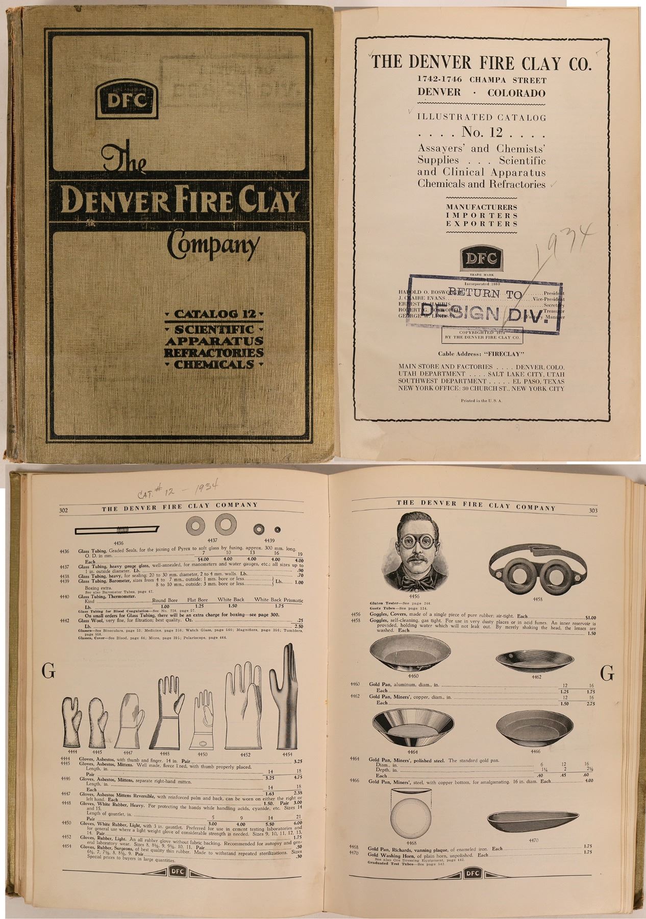 Denver Fire Clay Company Catalog No. 12 (115494)